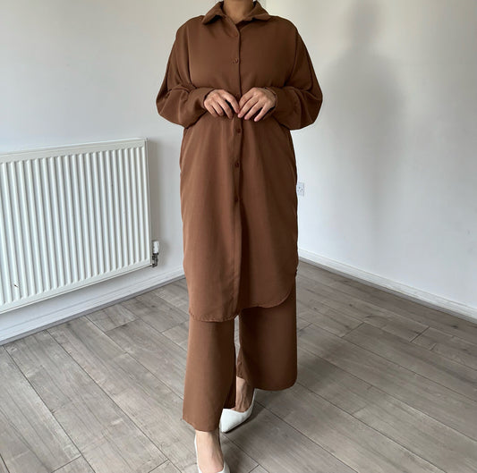 Hayal shirt coord set