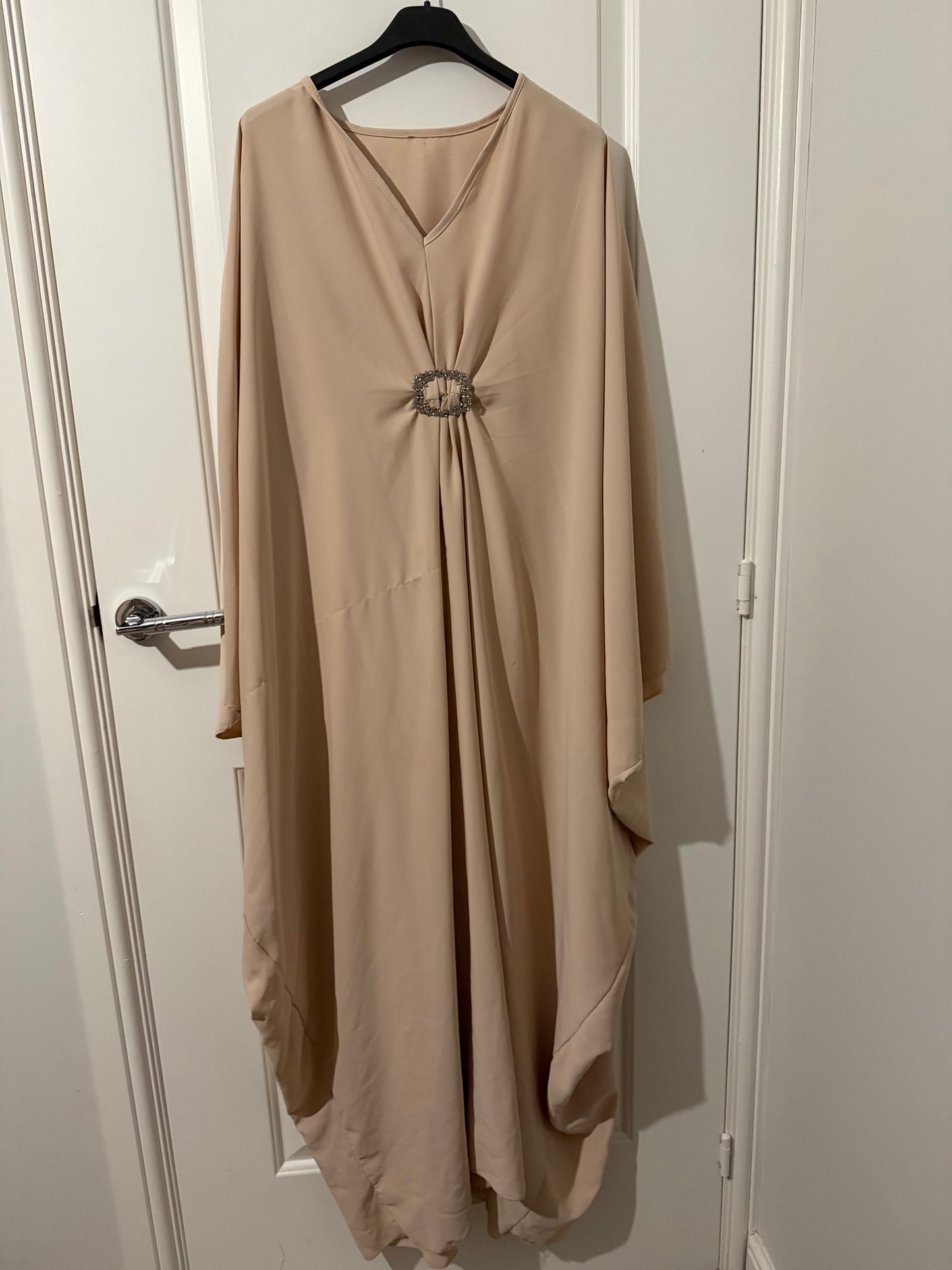 Embellished Front Detail Abaya