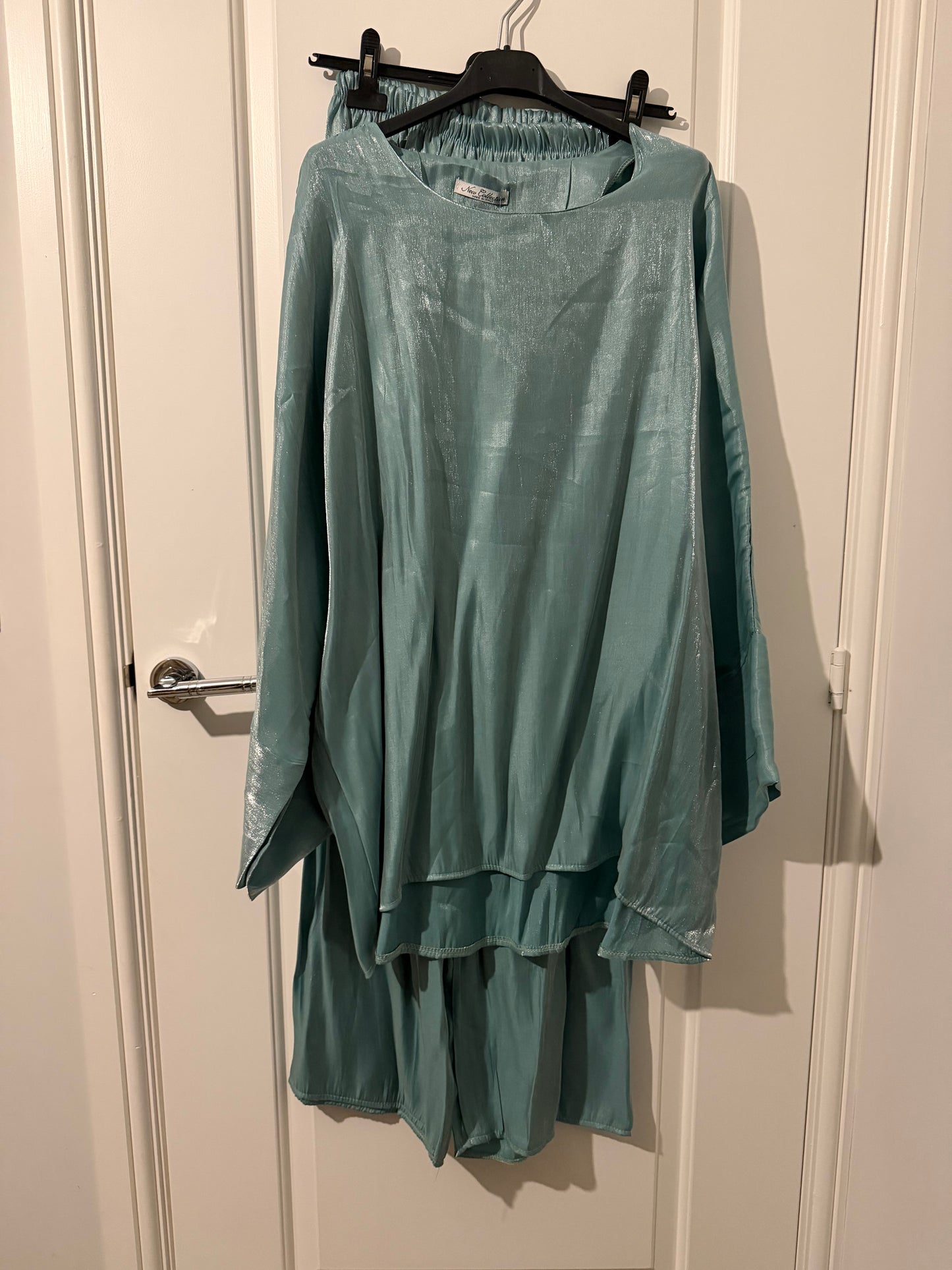 Sage Shimmer Co-Ord Set