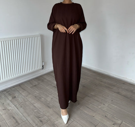 Casual textured dress