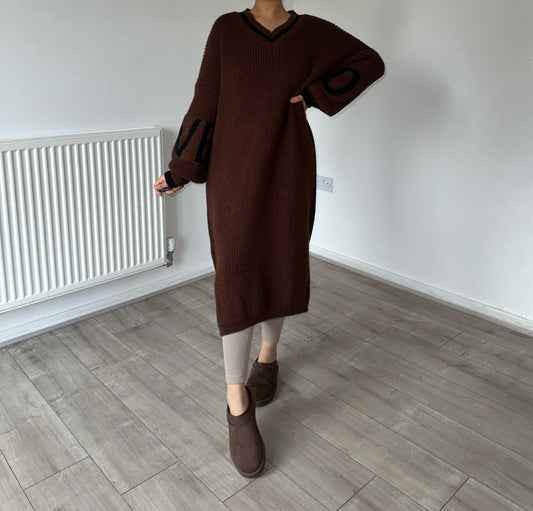 Kiya midaxi knit dress