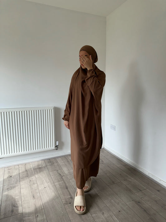 2-piece jilbab